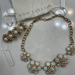 Ann Taylor Necklace and Bracelet Set